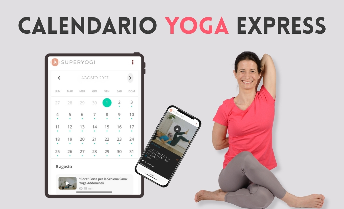 Calendario yoga mensile