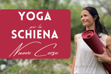Nuovo Corso Online Yoga per la Schiena su SuperYogi